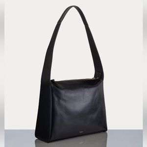 Frame Denim Ilona Two Textured Shoulder Bag in Noir